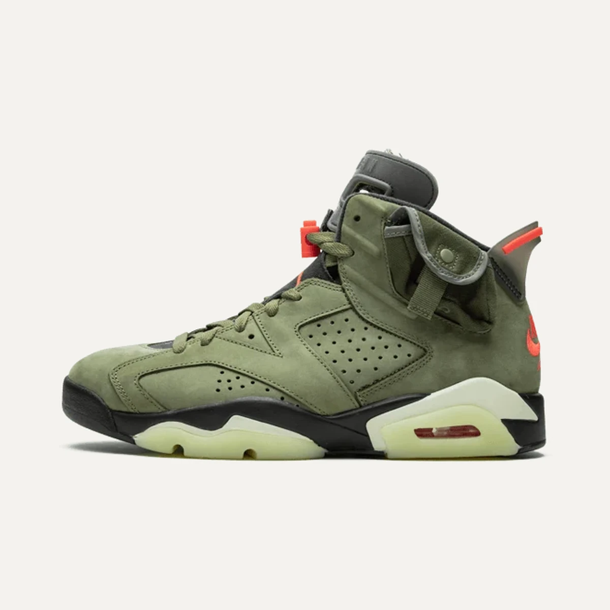 Air Jordan 6 Travis Scott Medium Olive