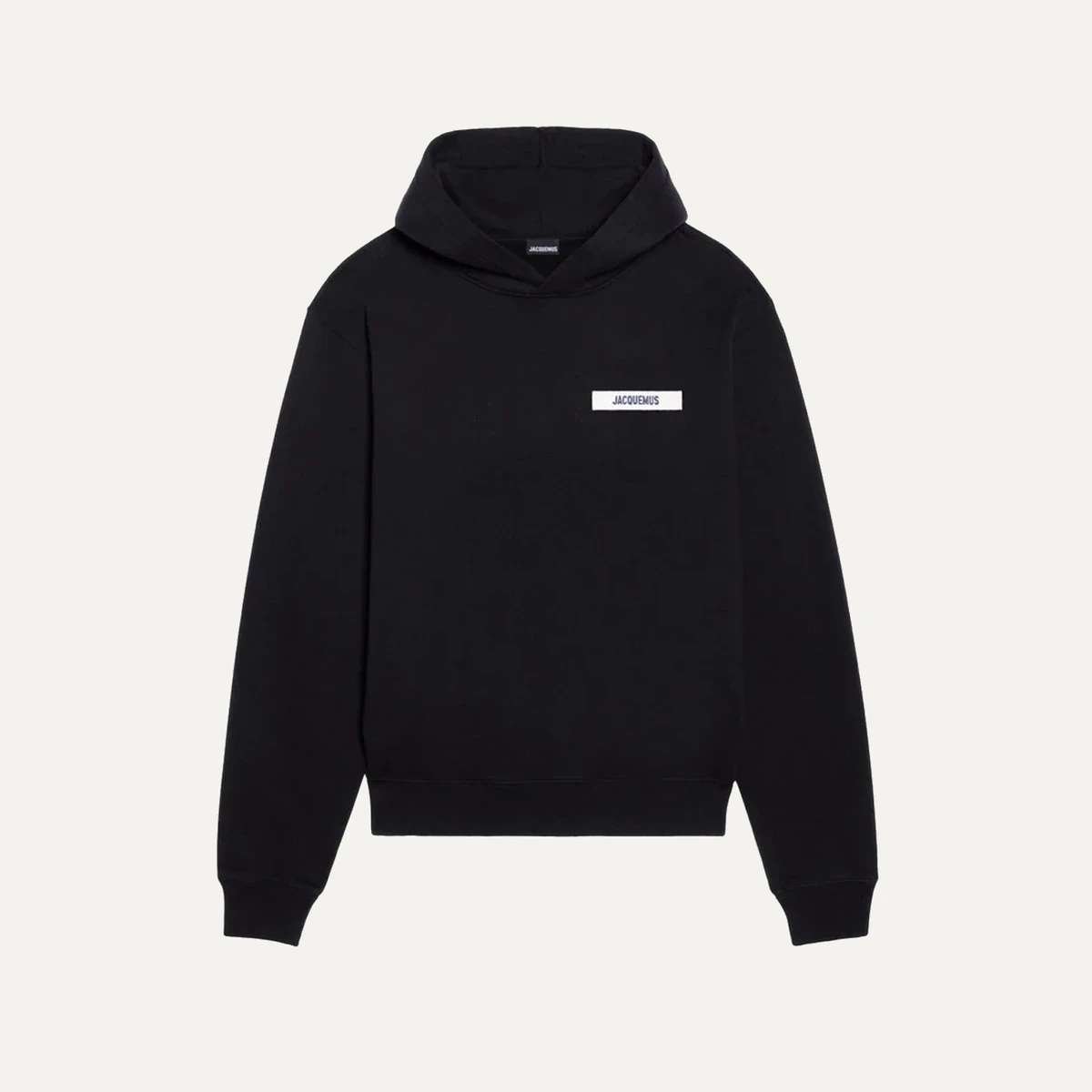 Jacquemus Hoodie Le Gros Grain Black