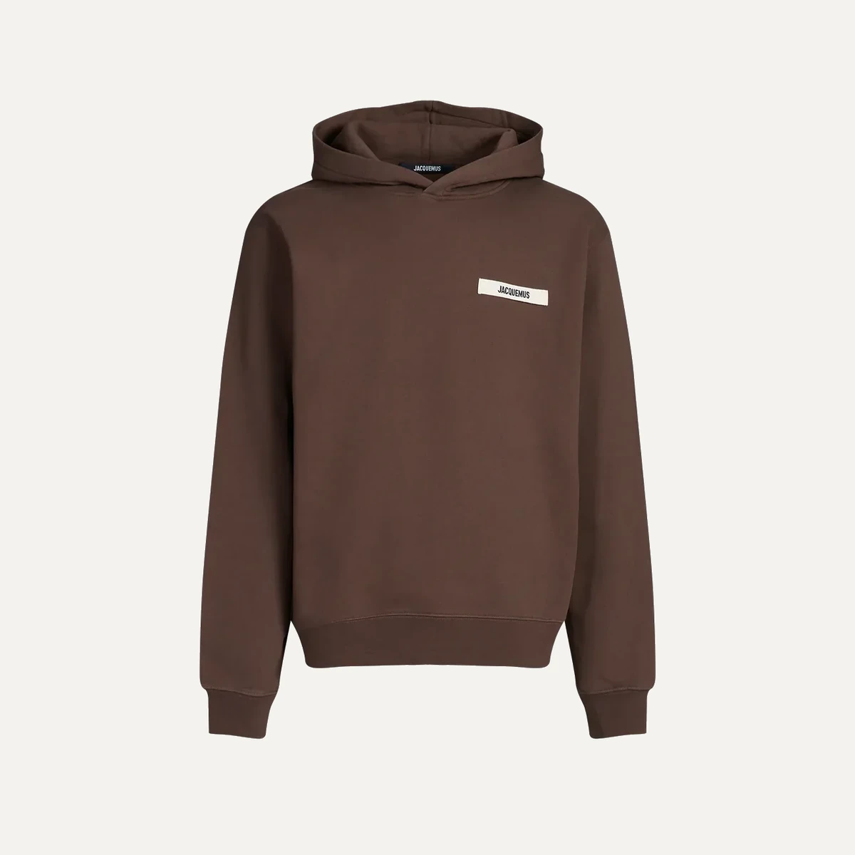 Jacquemus Hoodie Le Gros Grain Brown