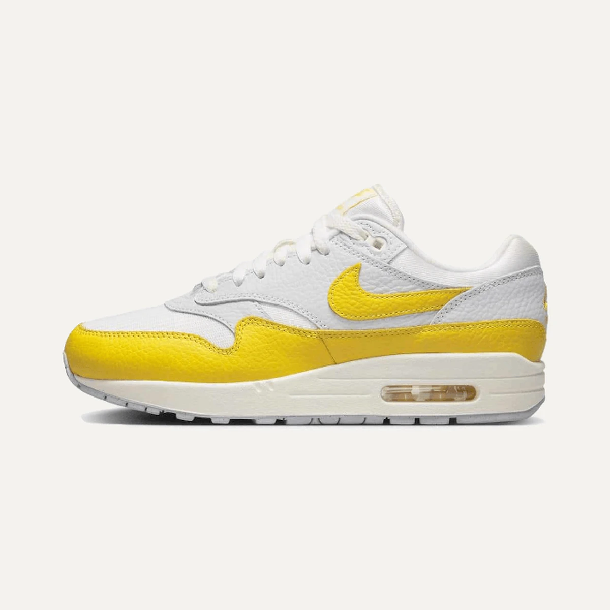 Nike Air Max 1 White Bright Yellow