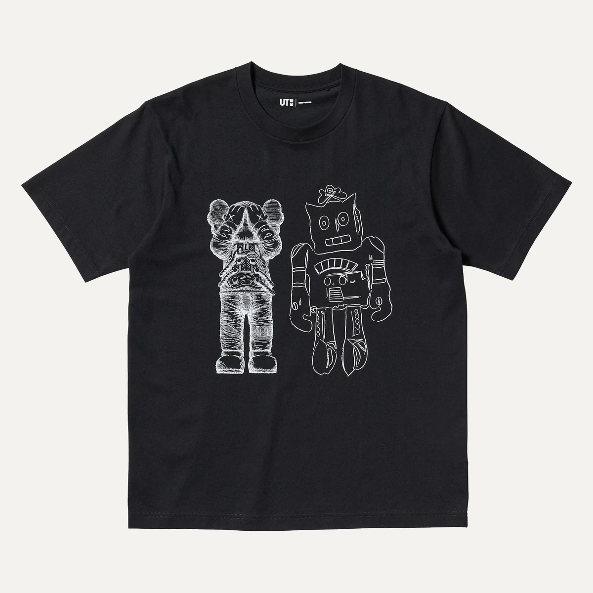 Uniqlo KAWS x Warhol T-Shirt UT Graphic Black